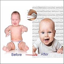 Arthome 5 Stück 3D Tapete Wandpaneele,Steinoptik Selbstklebend