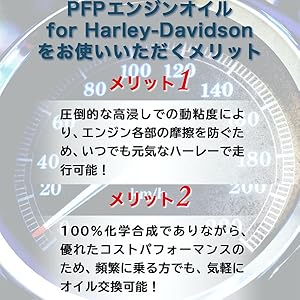 Amazon | PFP バイク用 ハーレー専用 エンジンオイル 1L 20W-55