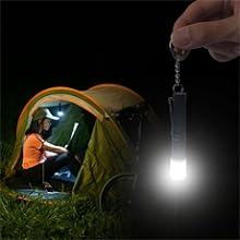 As small camping light
