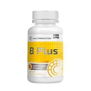 complejo B, energía, reduce estrés, b9, b7 acido fólico,  vitamina b3, b5, b2, b12, b1, b6, 