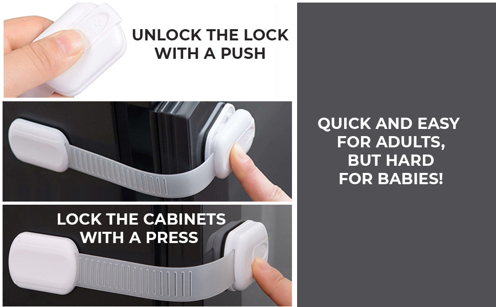 childproof refrigerator lock safety latches for cabinet doors and drawers safety locks for cabinets