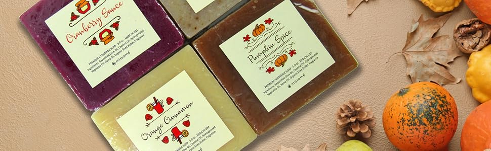 Pumpkin Spice scented soap