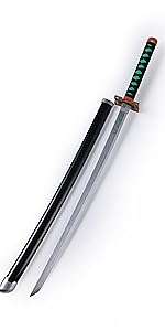 鬼滅の刃-嘴平伊之助 武具　刀装具　日本刀　模造刀   居合刀 日輪刀 Amazon.co.jp: ASINKING 鬼滅の刃 嘴平伊之助 刀 ABS 伊之助