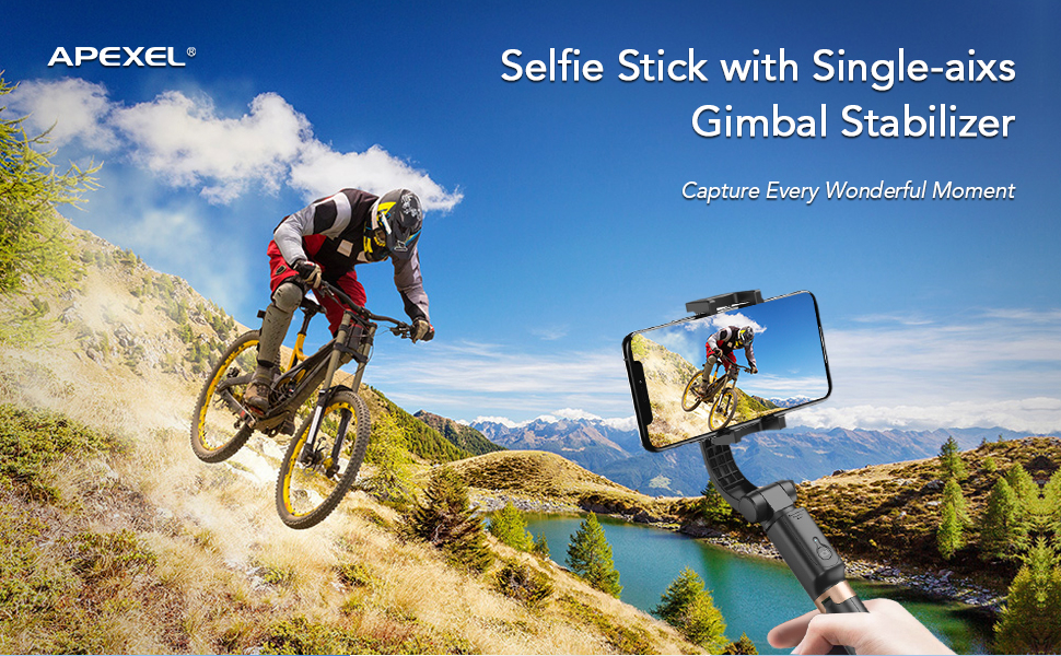 Single Axis Gimbal Anti-Shaking Stabilizer