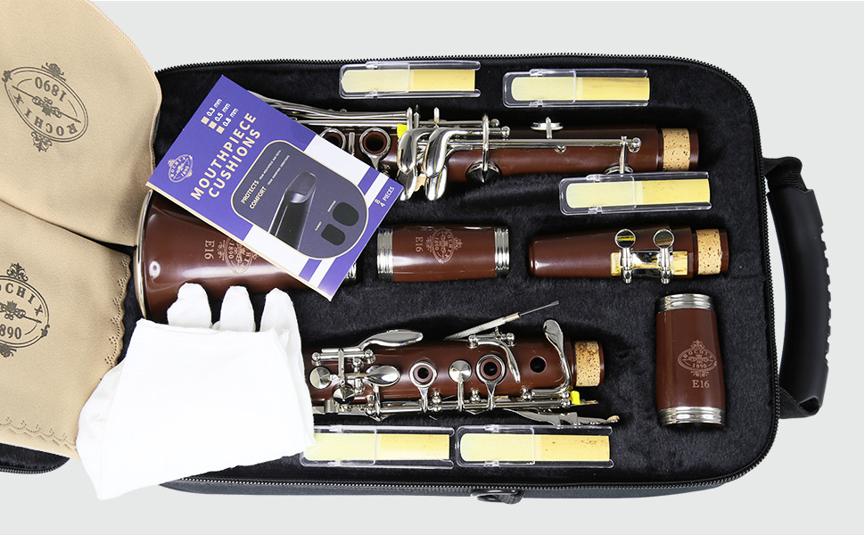BUFFix for Clarinet 【RUDDISH COPPER】 Focus Brand Red Colored Music Instrument Clarinet - Standard