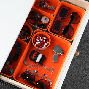 jewelry organize bins drawer dividers storage bin felt drawers organizers bins organizing