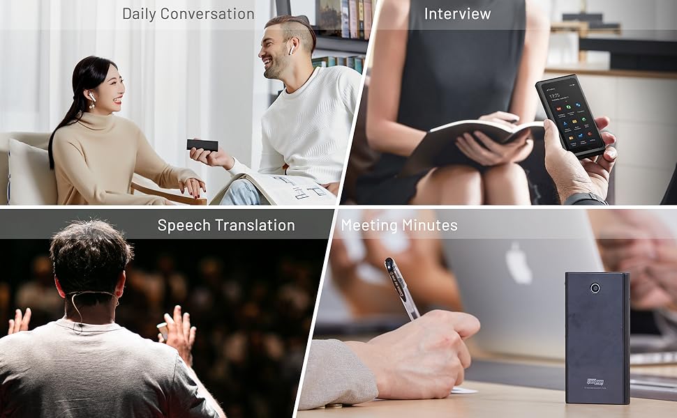 Langogo　Summit Langogo Summit Multi-Functional Language Translator & Voice