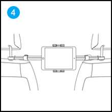 ipad mini seat holder