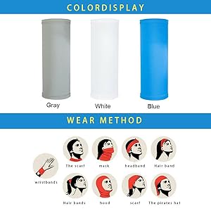 Multifunctional Headwear Face Scarf