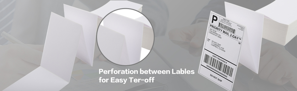 shipping label