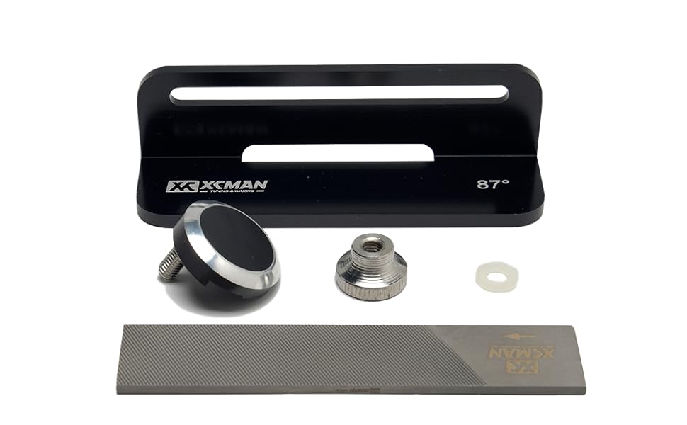 XCMAN Snowboard Ski Hard Aluminum Racing Side Bevel Angle File Guide