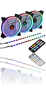 corsaie fans rgb