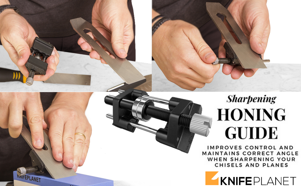 Honing Guide and Angle Tool Set Chisel Sharpening Jig