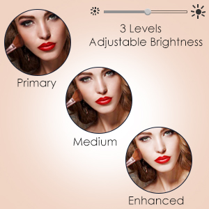 Brighter Natural Light and 3 Levels Adjustable Brightness
