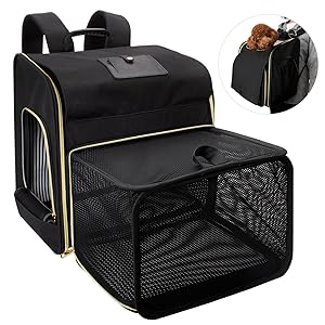Amazon Winsun 拡張可能 ペットキャリーバッグ 大容量 避難用 リュックバッグ 犬キャリーバッグ 猫キャリーバッグ 3way仕様通気性 犬リュック 猫リュック 安定性抜群 10kg耐荷 旅行 通院 散歩 電車移動 お出かけ便利 ドライブ 犬 猫 ウサギ 小動物適用 ブラック Amazon Winsun 拡張可能 ペットキャリーバッグ 大容量 避難用 リュックバッグ 犬キャリーバッグ 猫キャリーバッグ 3way仕様通気性 犬リュック 猫リュック 安定性抜群 10kg耐荷 旅行 通院 散歩 電車移動 お出かけ便利 ドライブ 犬 猫 ウサギ 小動物適用 ブラック