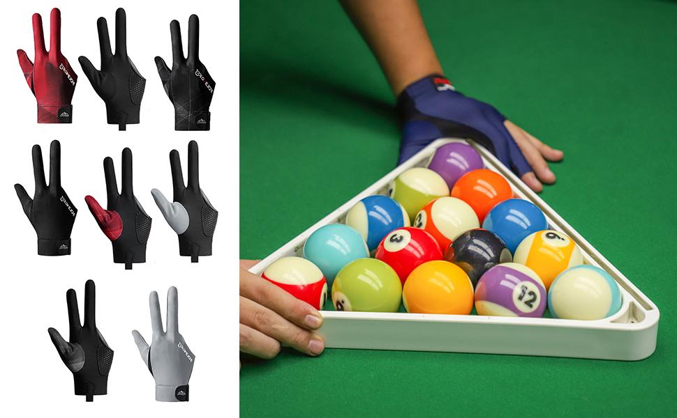 Professionelle Poolhandschuhe Billard