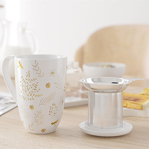 tea mug with infuser