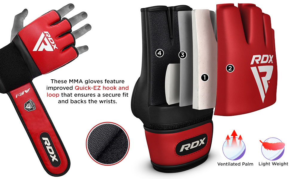 MMA Gloves for Martial Arts Grappling Training