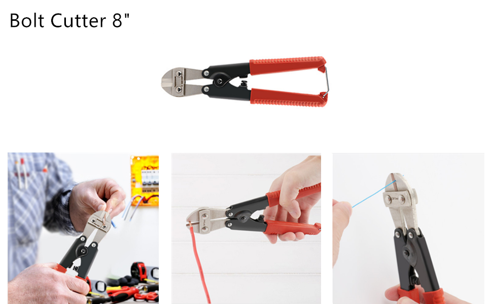 MAXPOWER 2Pcs Bolt Cutter Set, 18-Inch Heavy Duty Bolt