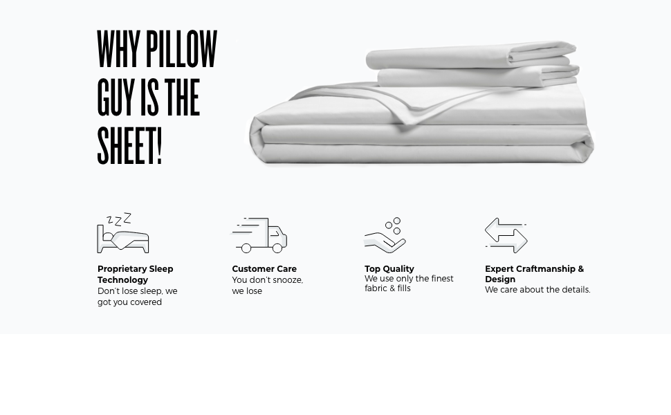 Pillow Guy Luxe Soft & Smooth 100 Tencel Duvet Cover Set