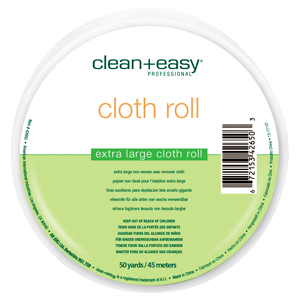 Clean + Easy Waxing Cloth Roll - 50 Yard Roll