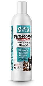  Lively Pets Derma-Soothe keto-c medicated shampoo