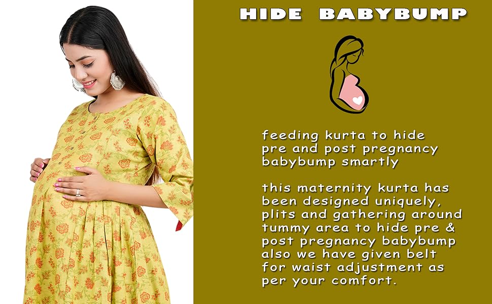 CEE 18 feeding maternity nursing wear kurta,tunics and bra