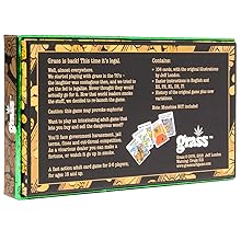 Back of box explaining the history of the game and the contents