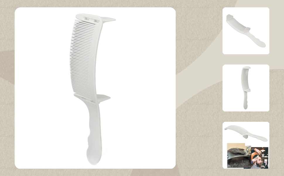 Amazon | カーブヘアカットコーム ヘアカットカーブコーム 多
