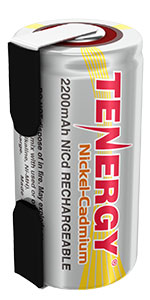 tenergy nicd 2200 mah sub c rechargeable battery