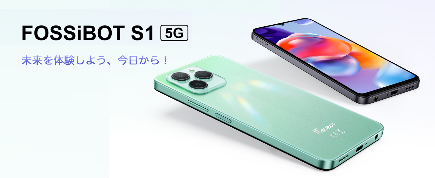 Amazon | 【2024 新登場】FOSSiBOT S1 5G SIMフリー スマホ 本体