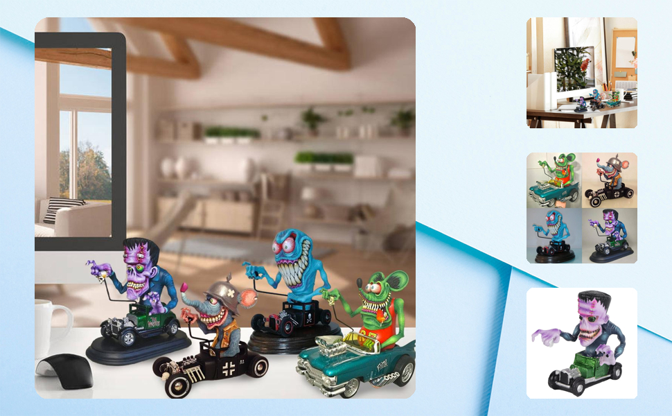 Amazon.com: Angry Statue,Horror Big Mouth Monster,Resin Statue