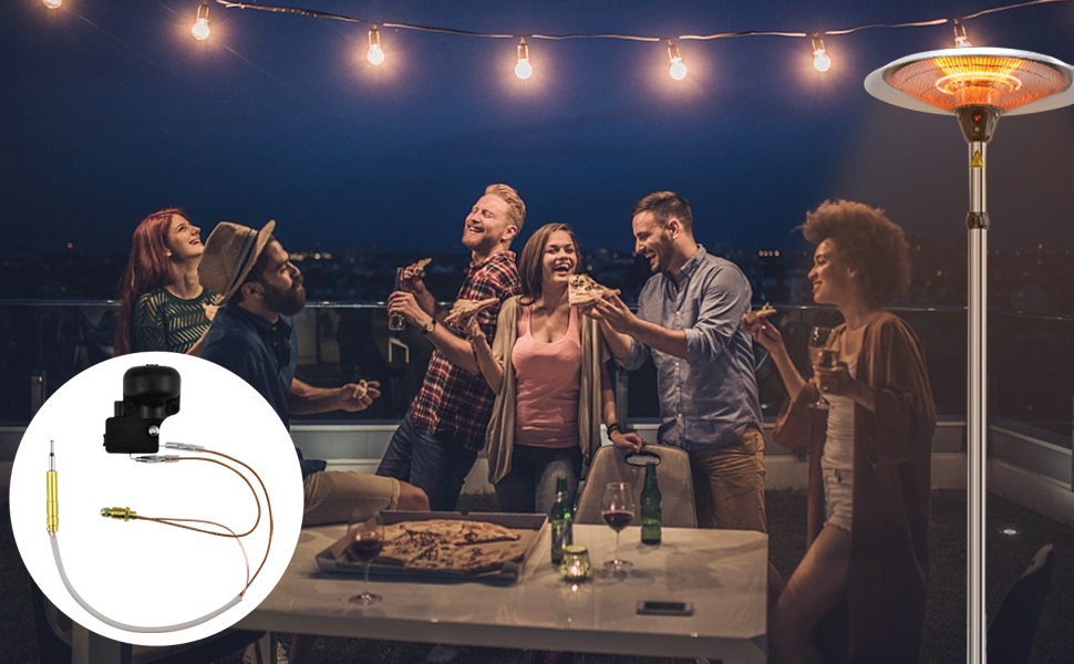 Patio Heater Safety Kit Replacement, Propane Gas Patio