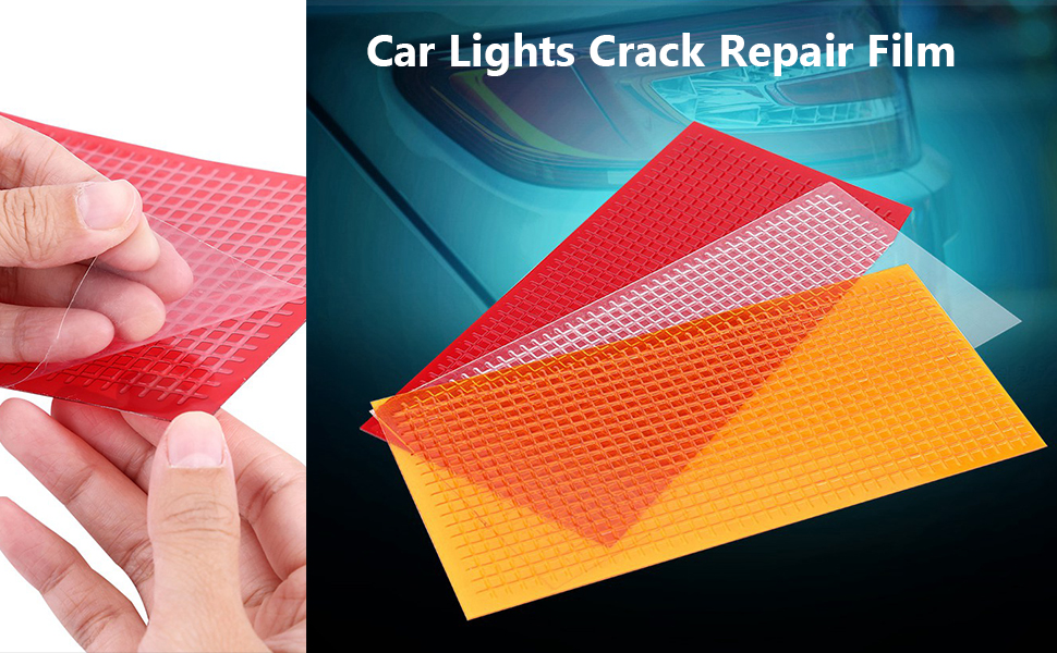 Tail Light Tape, Multifuntional Tail Light Repair Tape Lens