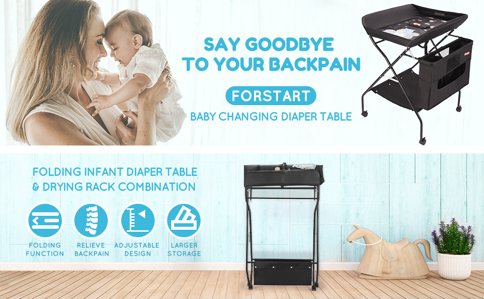 Changing Table + Universal Wheel 