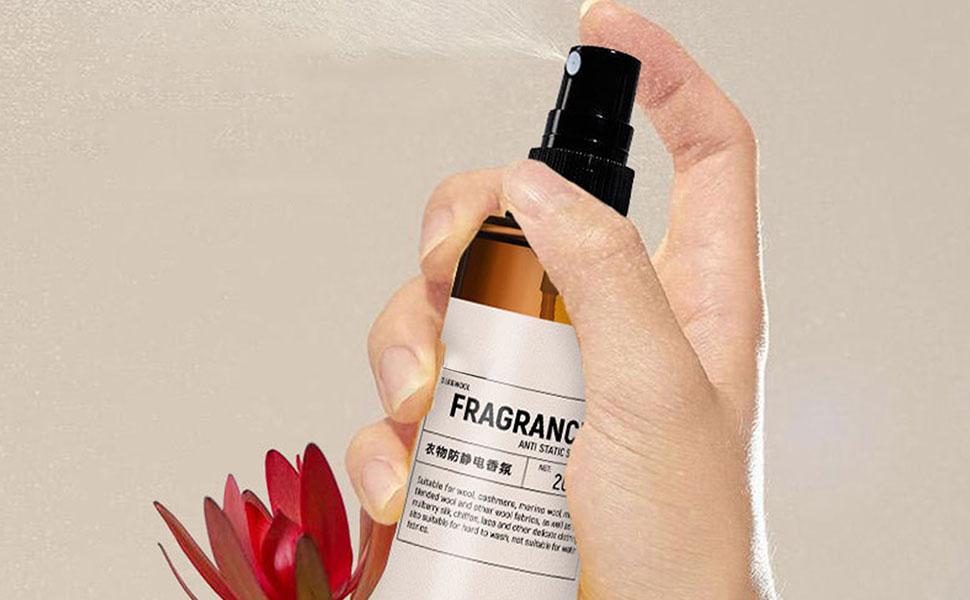 AntiStatic Spray for Clothes, Long Lasting Fragrance, Natural Static Spray for Clothes
