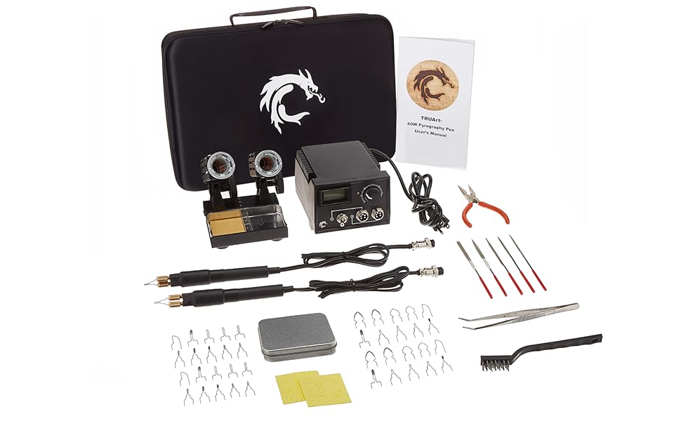 TRUArt Stage 2 Dual Pen Professional Woodburning Detailer