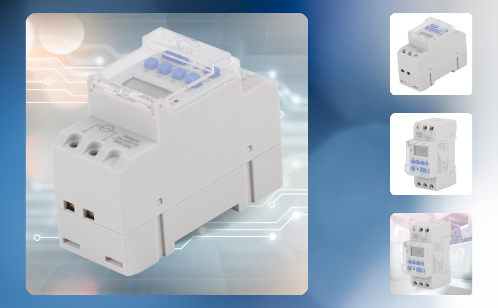 Amazon.co.jp: LCDデジタルディスプレイタイマースイッチ 16個の