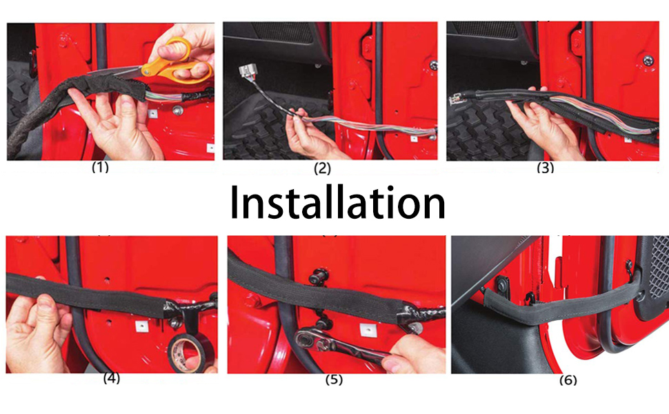 Jeep Wrangler Door Limiting Straps