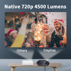projector native 720P
