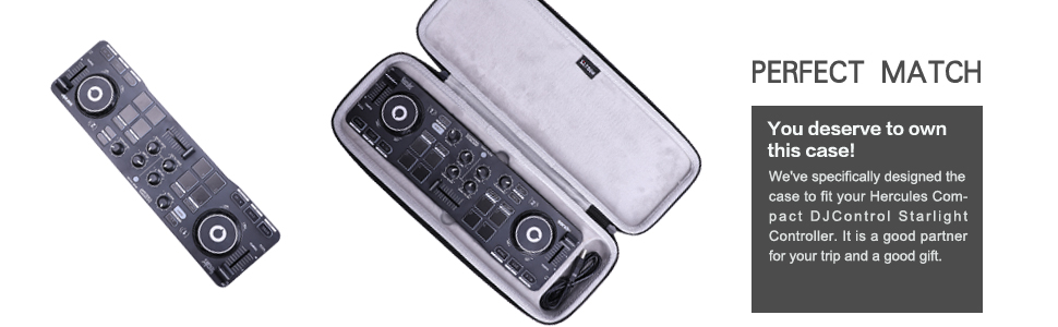 新品Hercules DJCONTROL STARLIGHT 持ち運びケース付き Amazon.co.jp: XANAD ハードケース Hercules DJ Control Mix 2/1