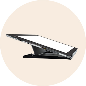 HUION Adjustable Stand Multi-Angle Portable Desk Stand for Drawing Monitor Pen Display for 10-15.6 Inch, Suitable for Kamvas Pro 16/Pro 12/Pro 13 Kamvas 16, Laptop,Tabletop 31 1