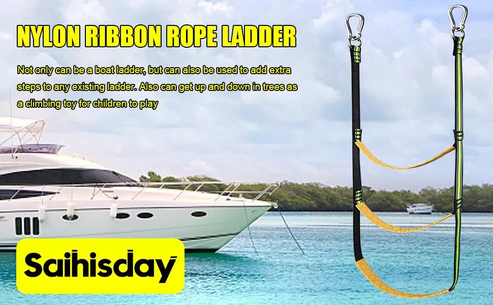 3 Step Boat Rope Ladder