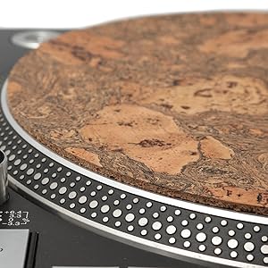 Record Accessories Turntable Record Player Cork Mat Slip Mat 12" LP 45RPM 33RPM Record Bandage Anti-Static Turntable Seat Turntable Mat