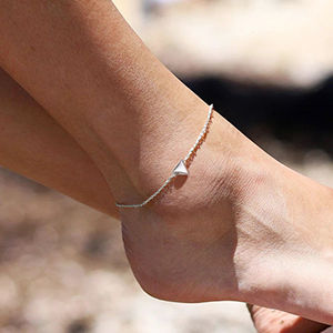 triangle anklet