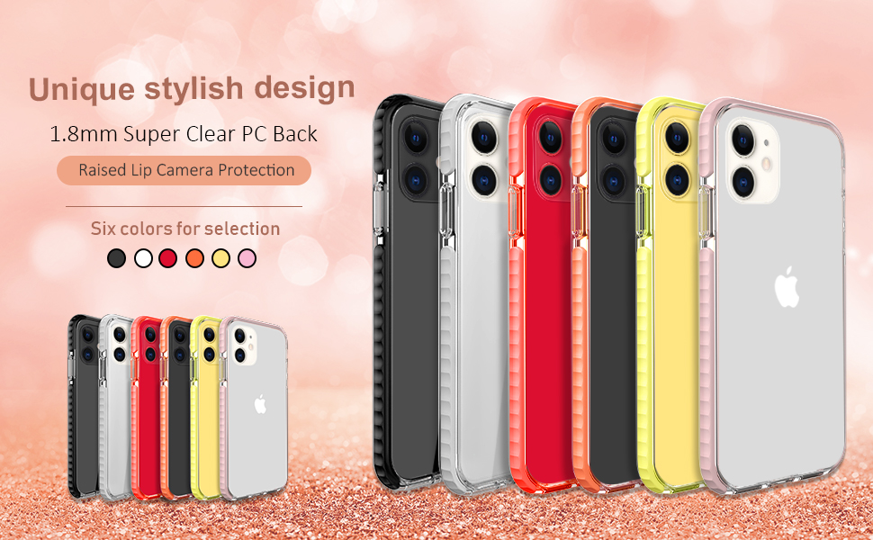 MATEPROX iPhone 11 Case Clear Thin Slim Crystal Transparent Cover