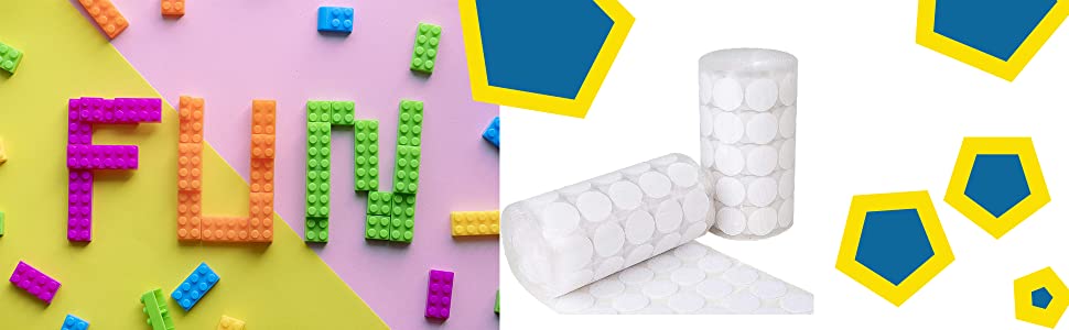  Velcro dots with adhesive