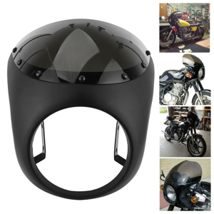 Amazon | ビキニカウル ABS フェアリング バイク用 ヘッドライト用