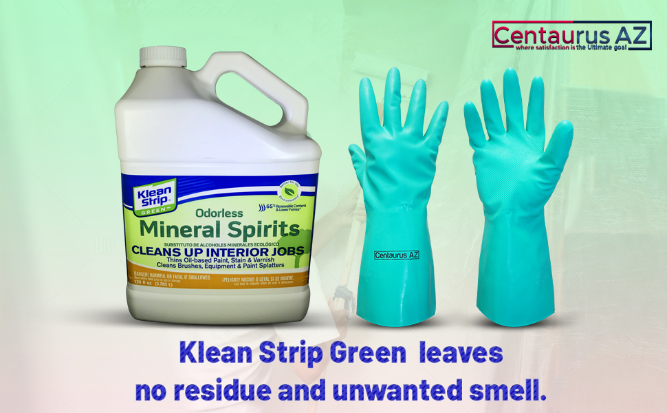 Klean Strip Green Odorless Mineral Spirits Cleans Brushes Rollers Spray