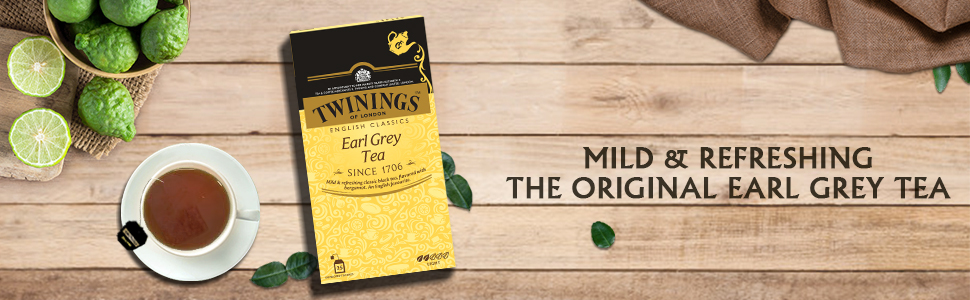 Twinings Earl Grey Tea, 25 Teabags
